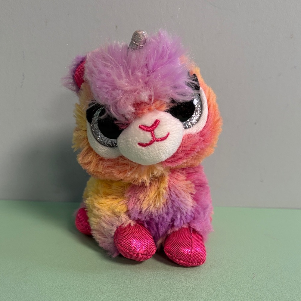Zuru Surprise Coco Cones Fantasy Goldie Llama Plush Stuffed Animal, Kids Plush